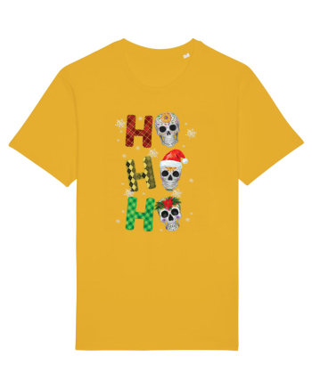Ho-Ho-Ho Christmas Skulls Spectra Yellow