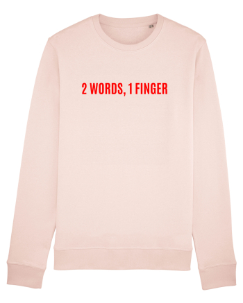 2 words 1 finger Candy Pink