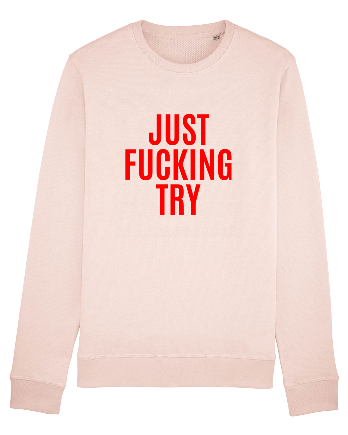 Bluză mânecă lungă Unisex Rise Candy Pink