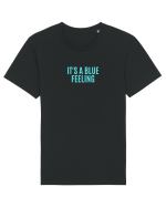 it s blue feeling Tricou mânecă scurtă Unisex Rocker