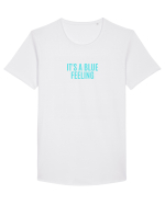 it s blue feeling Tricou mânecă scurtă guler larg Bărbat Skater