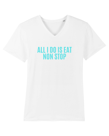 all i do is eat non stop White