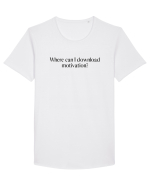 where can i download my motivation Tricou mânecă scurtă guler larg Bărbat Skater