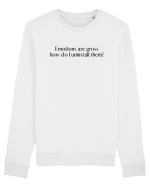 emotions are gross ... Bluză mânecă lungă Unisex Rise