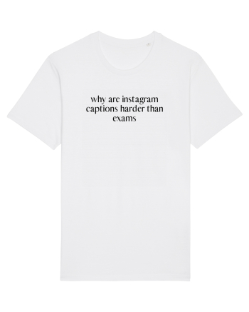 why are instagram captions harder than exams White