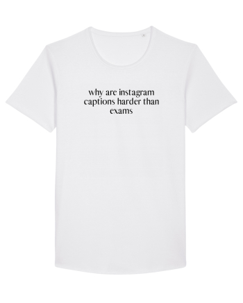why are instagram captions harder than exams White