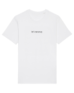 let s run away Tricou mânecă scurtă Unisex Rocker