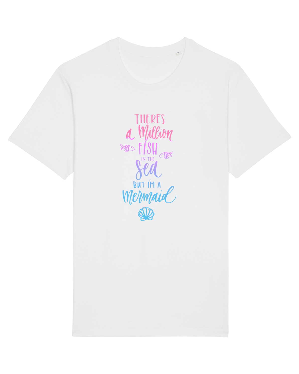 Tricou mânecă scurtă Unisex Rocker White