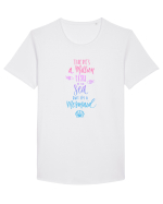 Mermaid Tricou mânecă scurtă guler larg Bărbat Skater