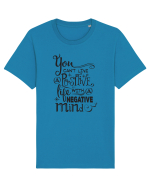 Gândește pozitiv Tricou mânecă scurtă Unisex Rocker