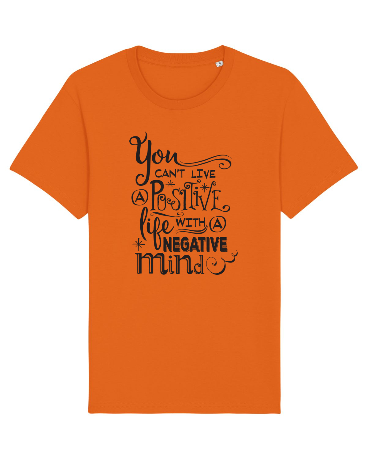 Tricou mânecă scurtă Unisex Rocker Bright Orange