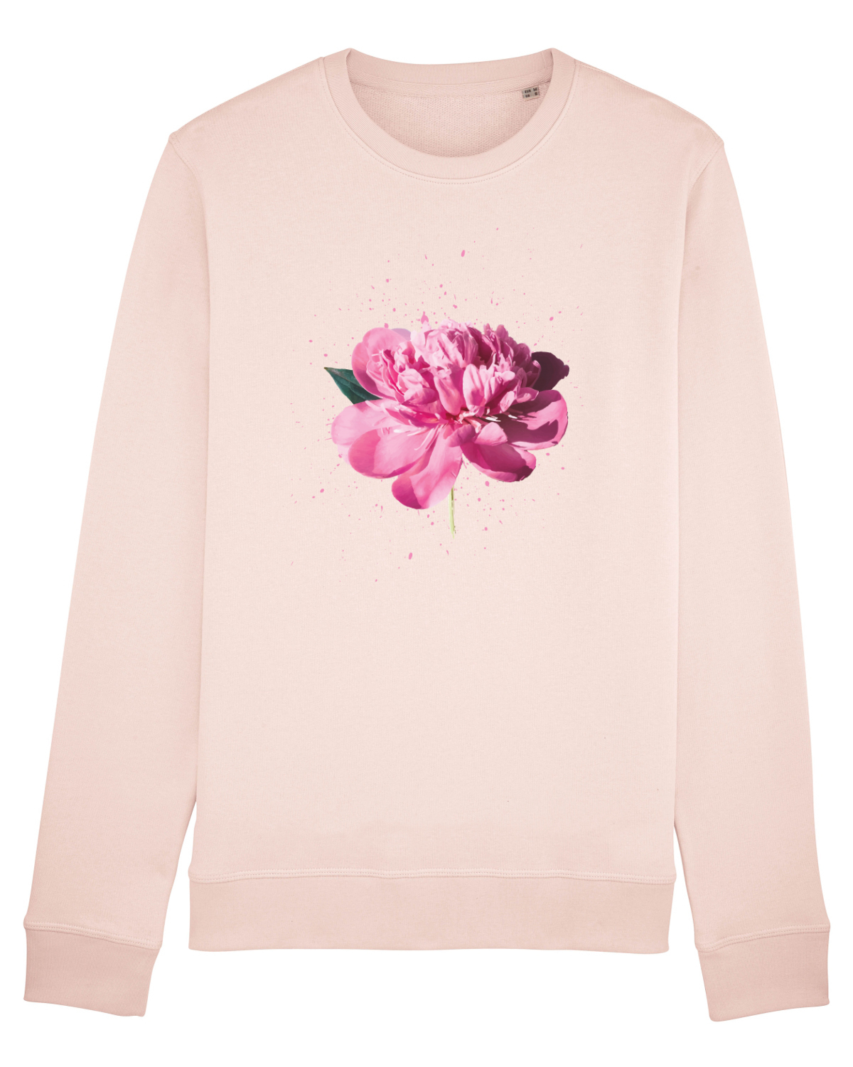 Bluză mânecă lungă Unisex Rise Candy Pink