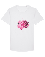 Bujor Tricou mânecă scurtă guler larg Bărbat Skater