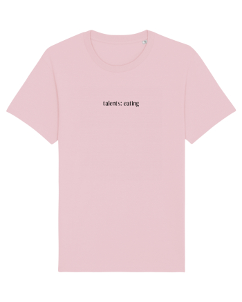talents eating Cotton Pink