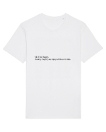 me i feel happy anxiety hope you enjoyed those 6 mins Tricou mânecă scurtă Unisex Rocker
