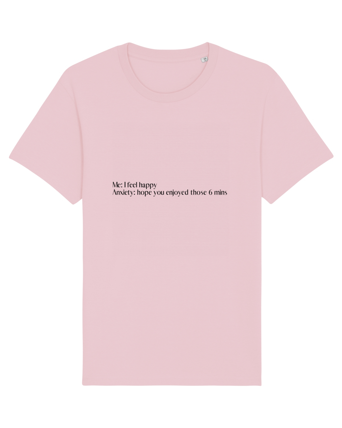 Tricou mânecă scurtă Unisex Rocker Cotton Pink