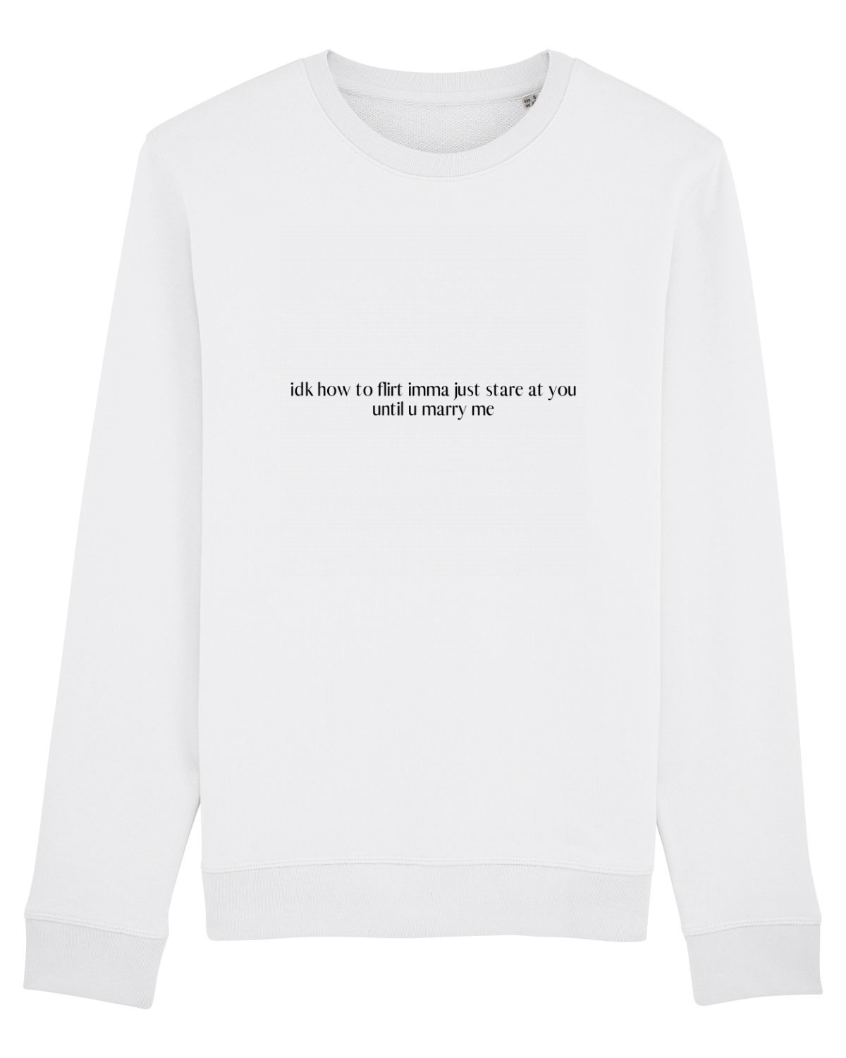 Bluză mânecă lungă Unisex Rise White