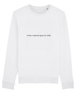 lowkey wanna dissapear for a little Bluză mânecă lungă Unisex Rise