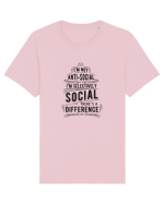 ANTI SOCIAL Tricou mânecă scurtă Unisex Rocker