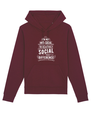 ANTI SOCIAL  - White Burgundy