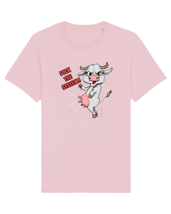 Fuck the system Cotton Pink
