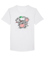 IRELEFANT Tricou mânecă scurtă guler larg Bărbat Skater