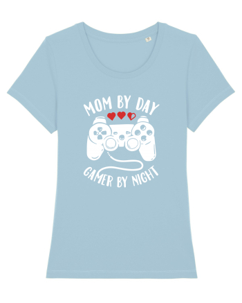 Mom by day gamer by night. Sky Blue