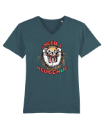 HEDGEHuG Tricou mânecă scurtă guler V Bărbat Presenter
