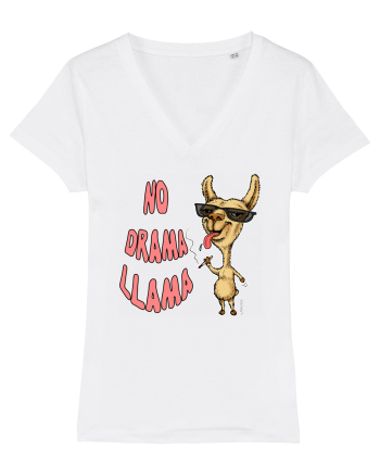 DRAMA LLAMA White