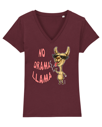 DRAMA LLAMA Burgundy