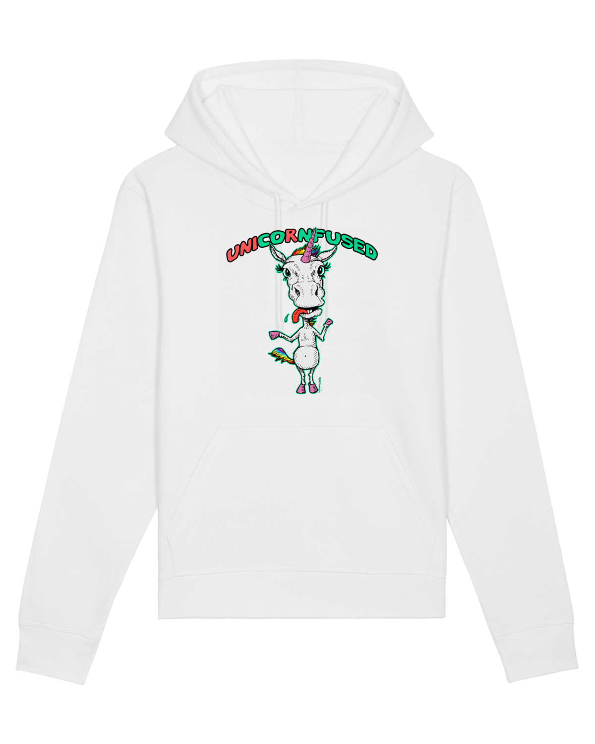 Hanorac Unisex Drummer White