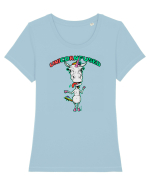 uniCOrNFUSED Tricou mânecă scurtă guler larg fitted Damă Expresser