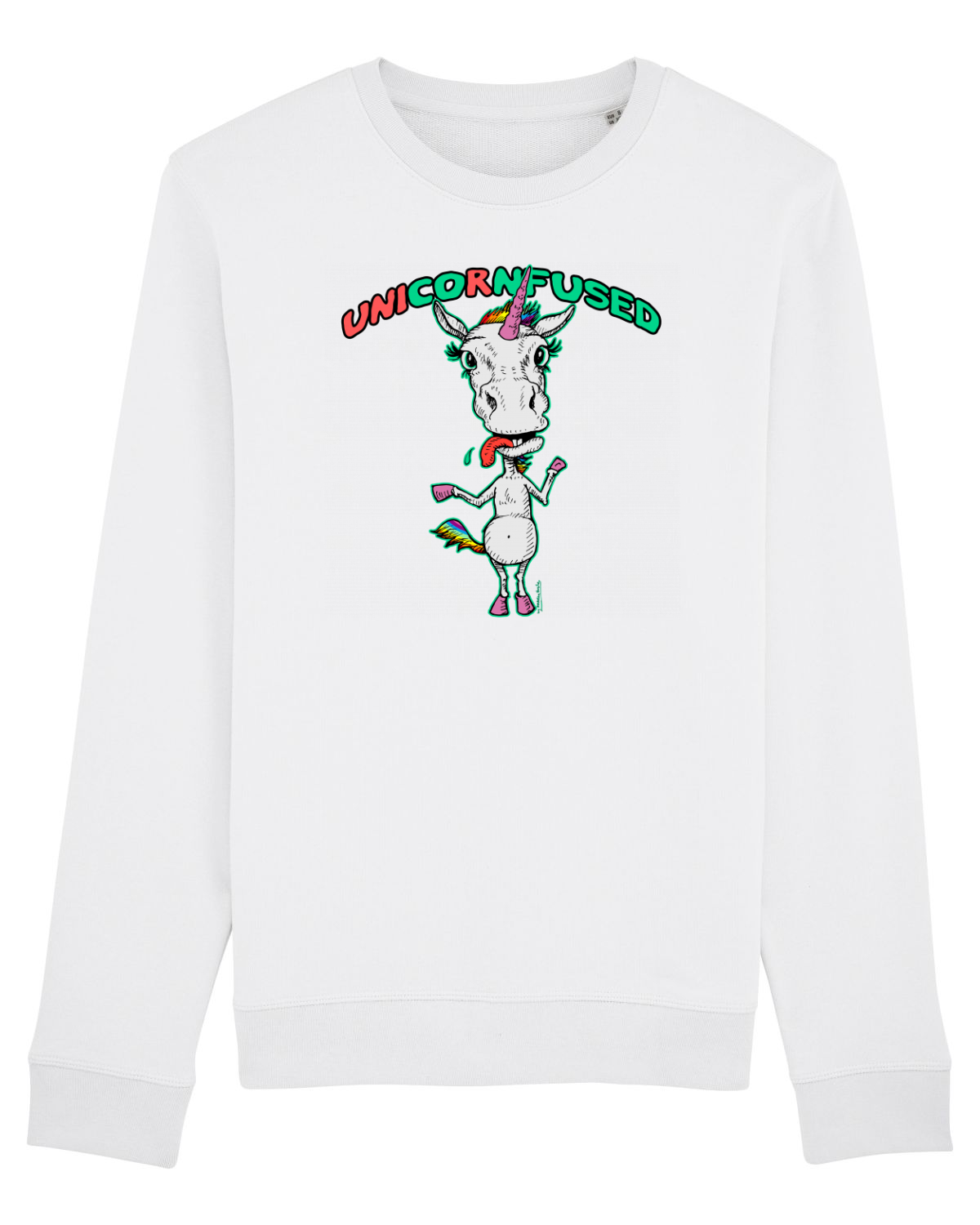 Bluză mânecă lungă Unisex Rise White