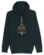 I Wish You A Very Scary Christmas Hanorac cu fermoar Unisex Connector