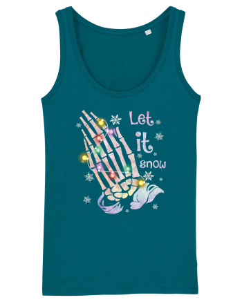 Let It Snow Skeleton Hands Ocean Depth