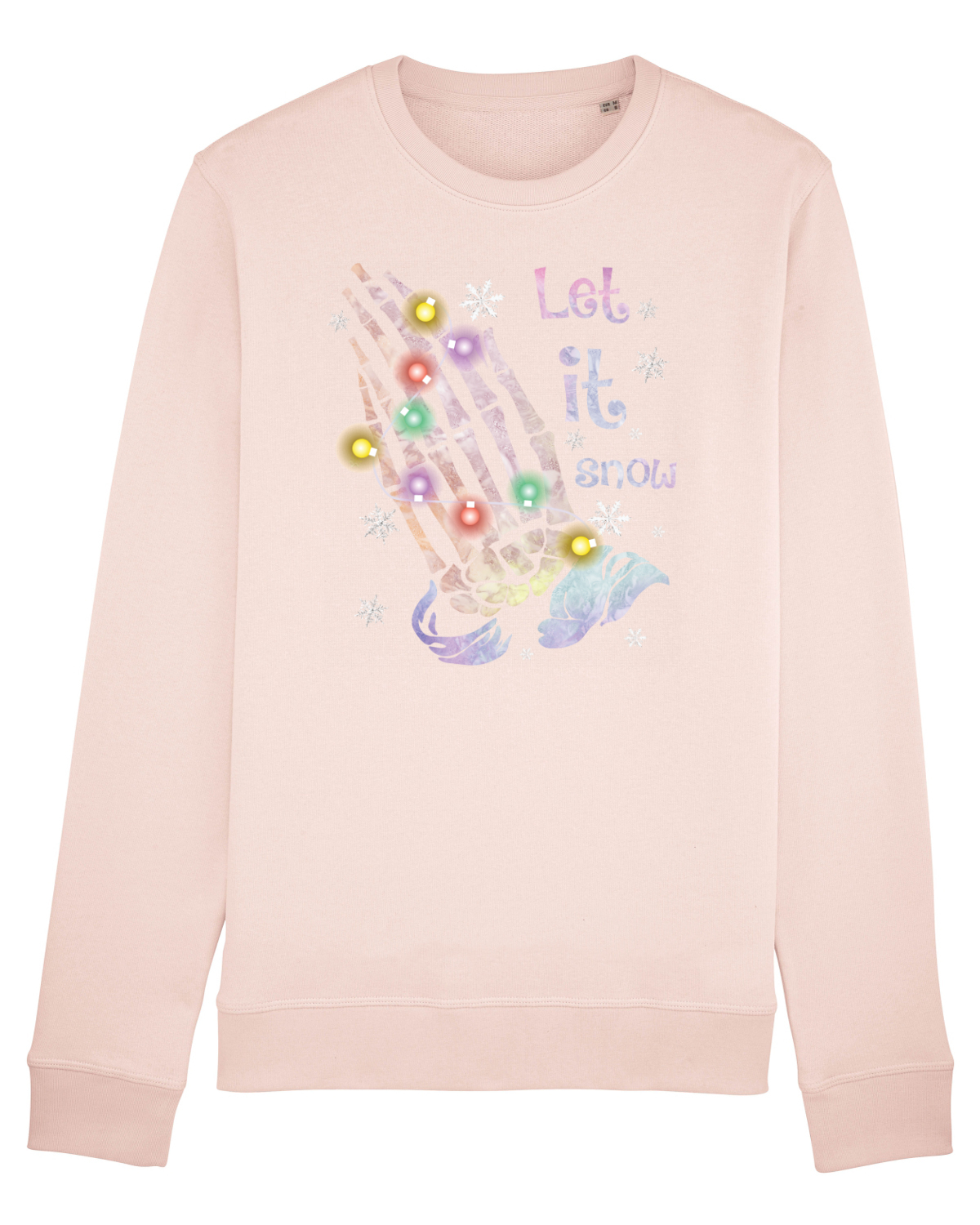 Bluză mânecă lungă Unisex Rise Candy Pink