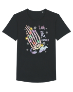 Let It Snow Skeleton Hands Tricou mânecă scurtă guler larg Bărbat Skater