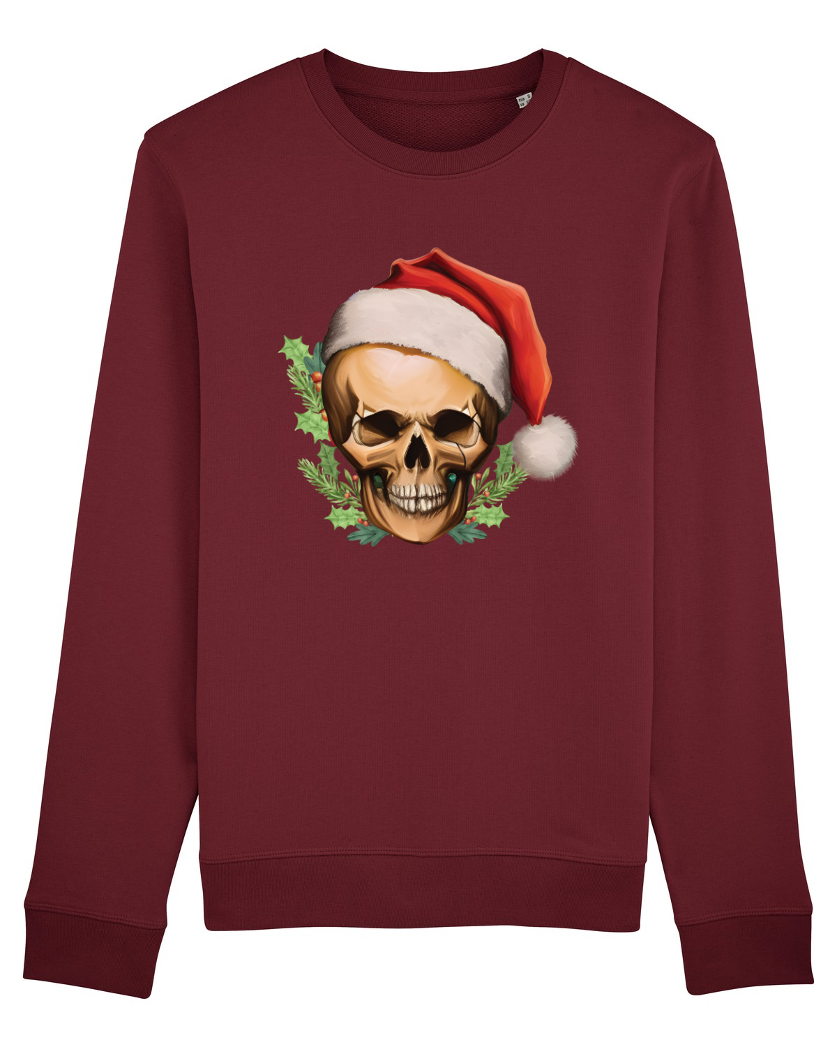 Bluză mânecă lungă Unisex Rise Burgundy