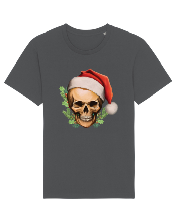 Santa Skull Christmas Anthracite
