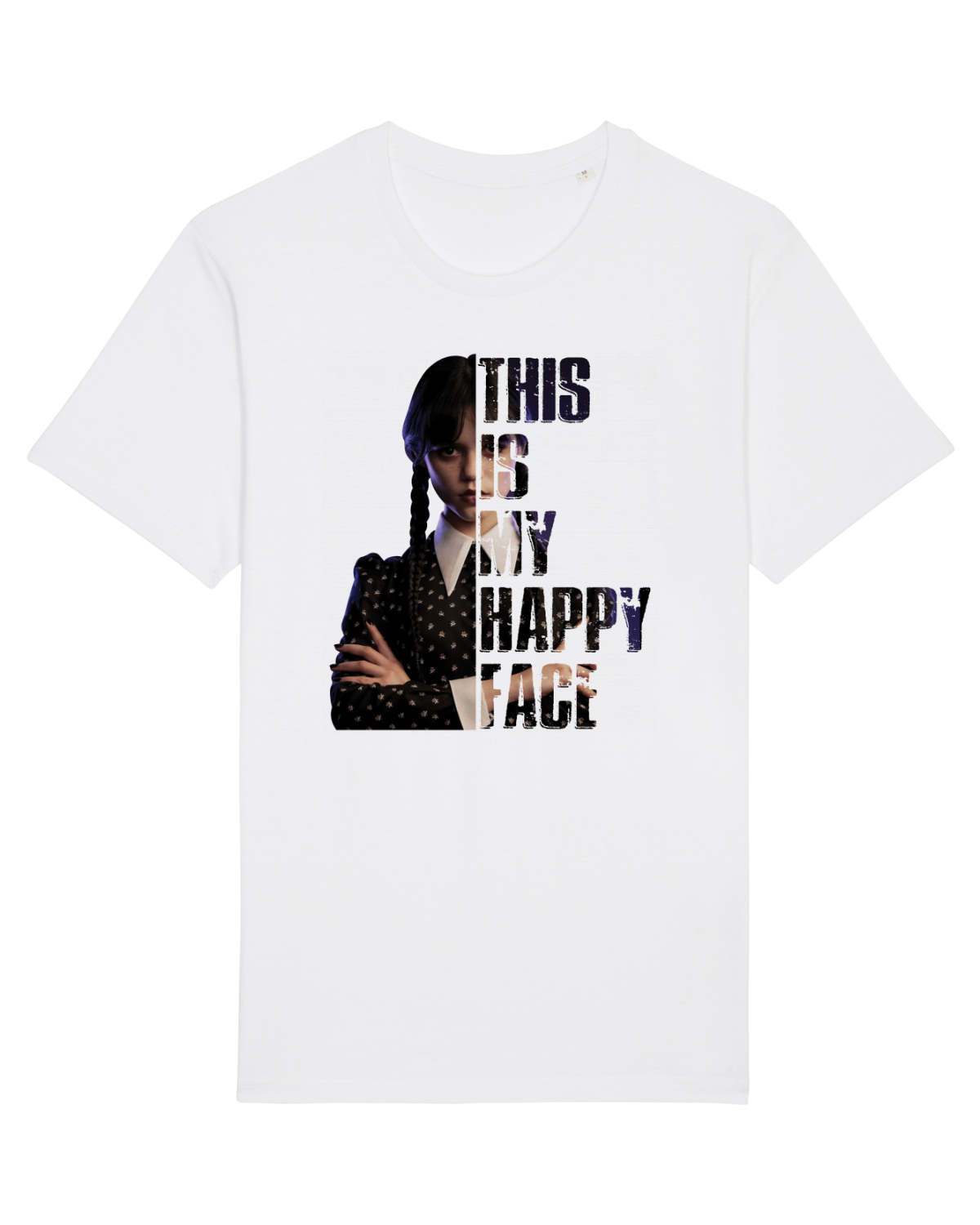 Tricou mânecă scurtă Unisex Rocker White