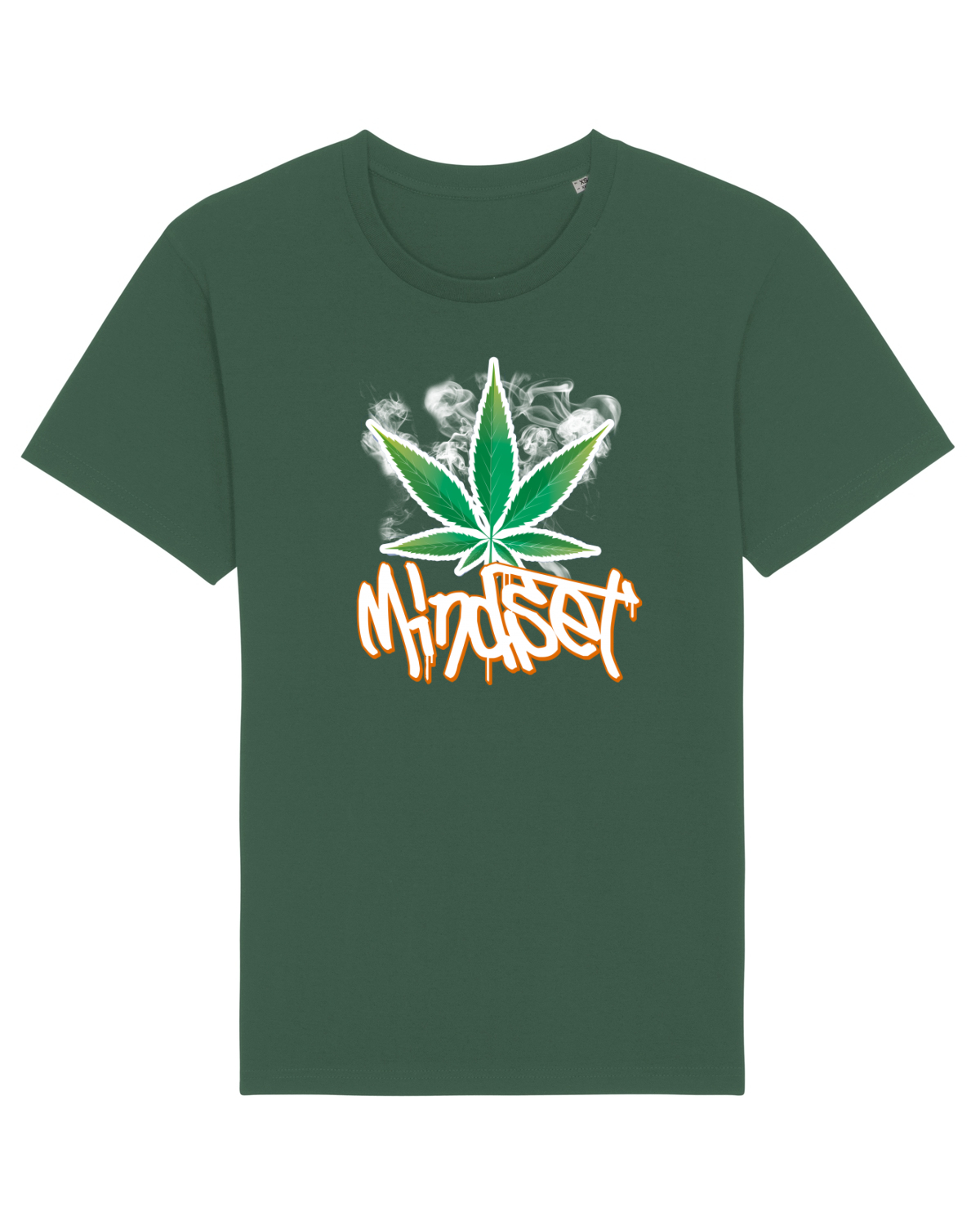 Tricou mânecă scurtă Unisex Rocker Bottle Green