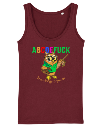 abcdeFUCK - cunoasterea inseamna putere Burgundy