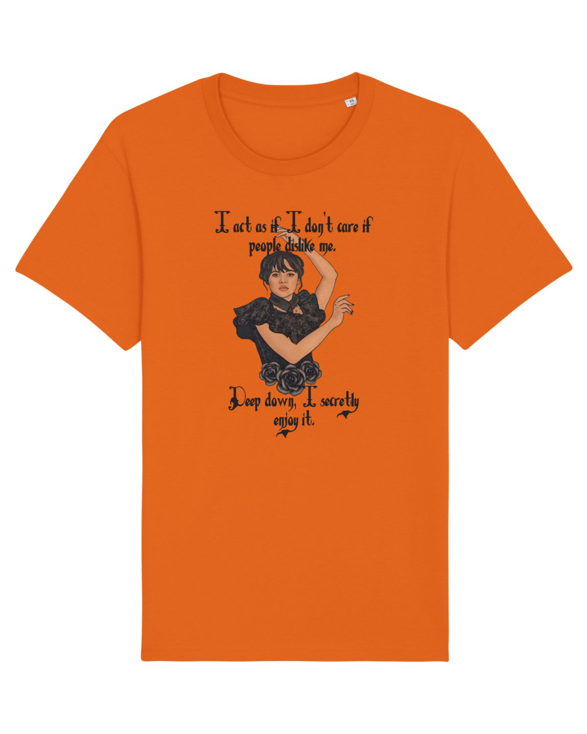 Tricou mânecă scurtă Unisex Rocker Bright Orange