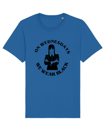 On Wednesdays We Wear Black Royal Blue