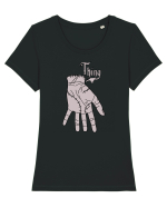 Thing the Hand Tricou mânecă scurtă guler larg fitted Damă Expresser