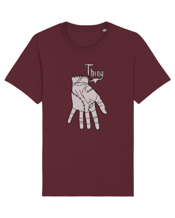 Thing the Hand Burgundy