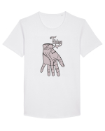 Thing the Hand Tricou mânecă scurtă guler larg Bărbat Skater