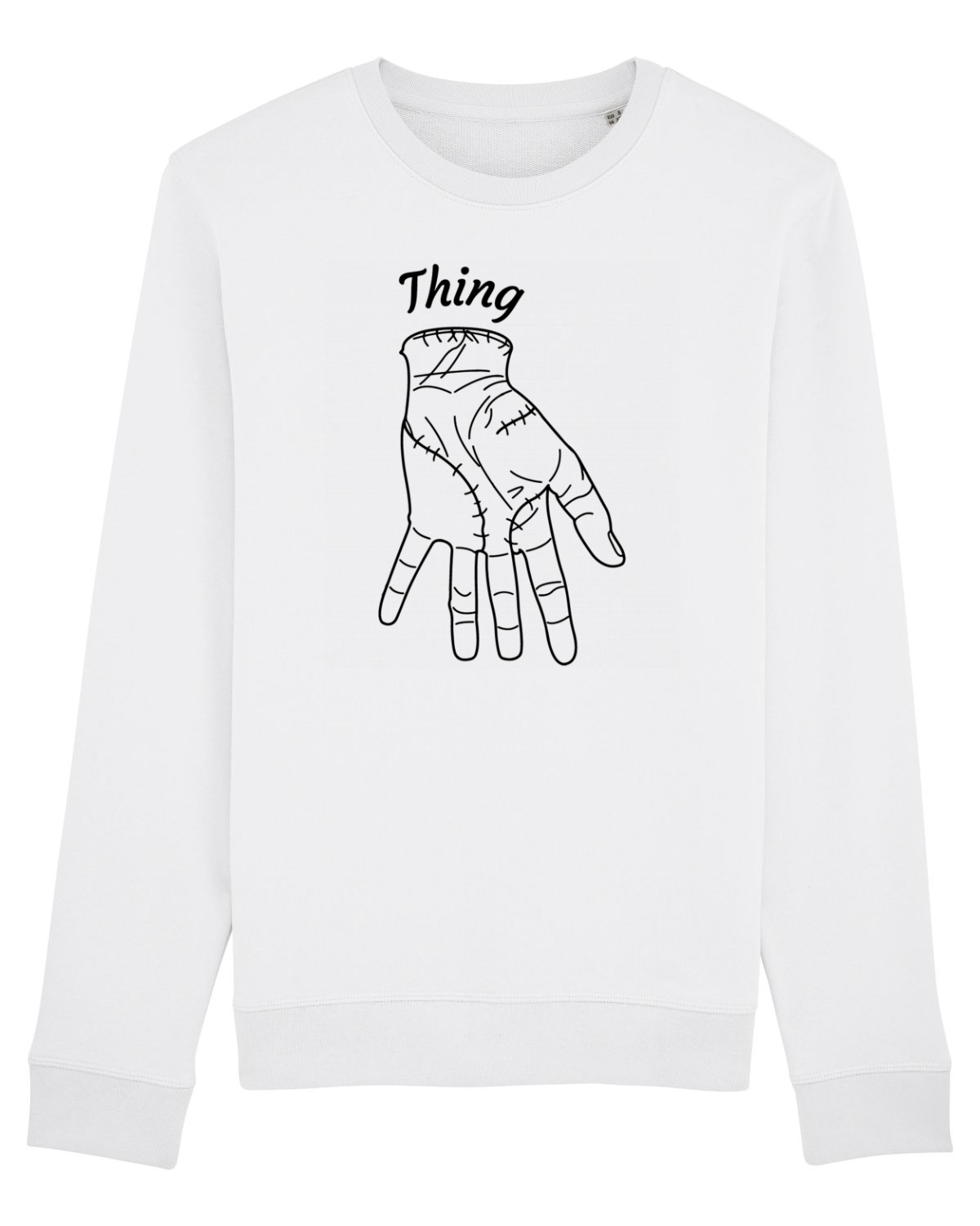 Bluză mânecă lungă Unisex Rise White