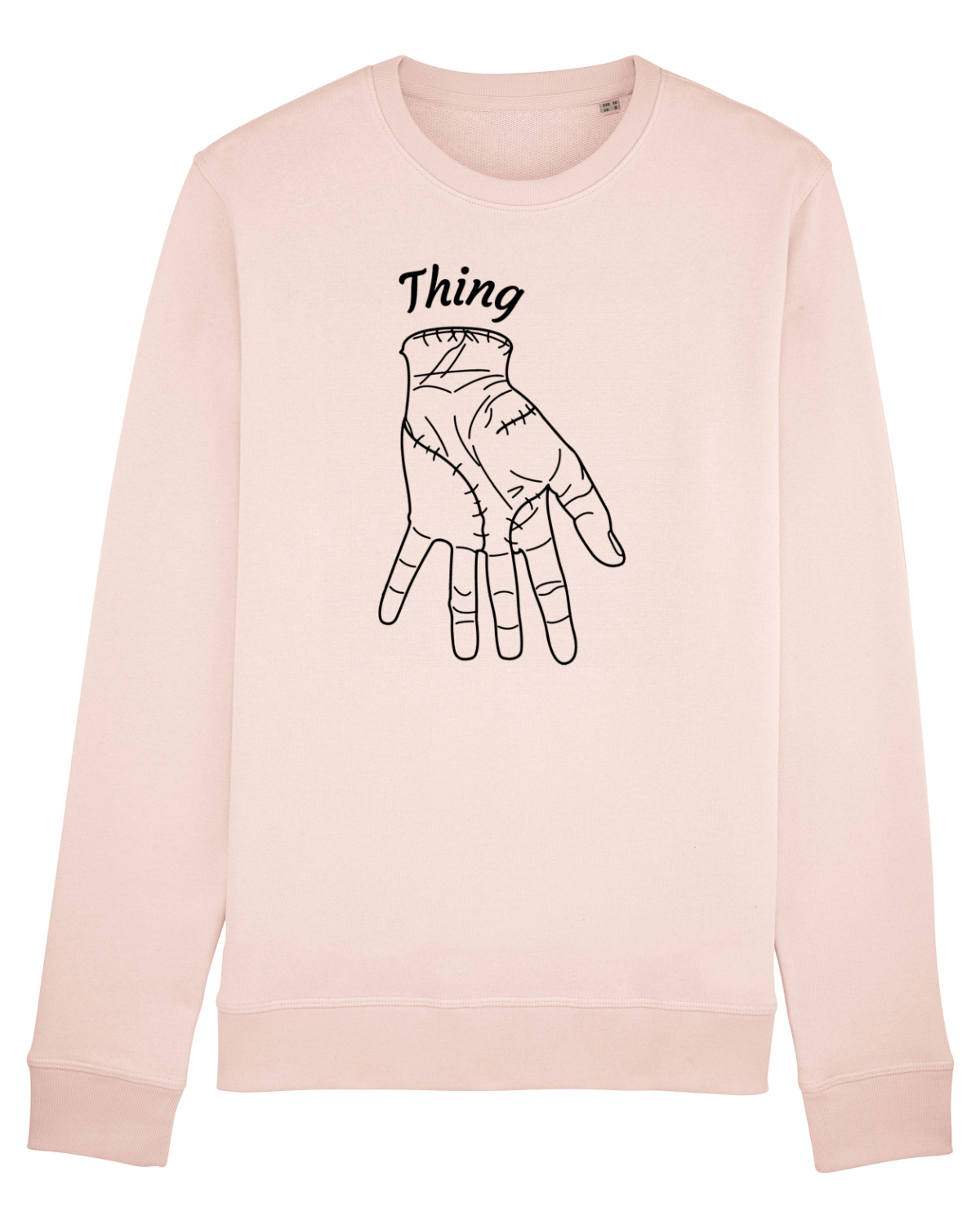 Bluză mânecă lungă Unisex Rise Candy Pink