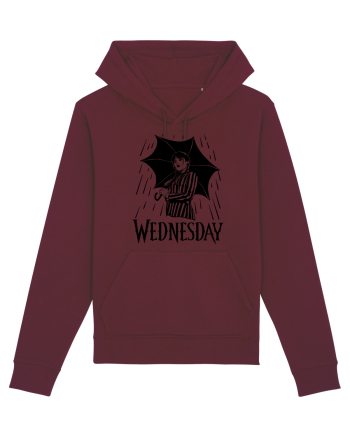 Wednesday Addams Burgundy